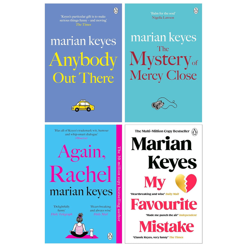 Walsh Family Series Collection 4 Books Set By Marian Keyes Anybody Out There (Book 4-7) - The Book Bundle