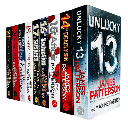 Women’s Murder Club Series 13-21 Collection 9 Books Set by James Patterson (Unlucky) - The Book Bundle