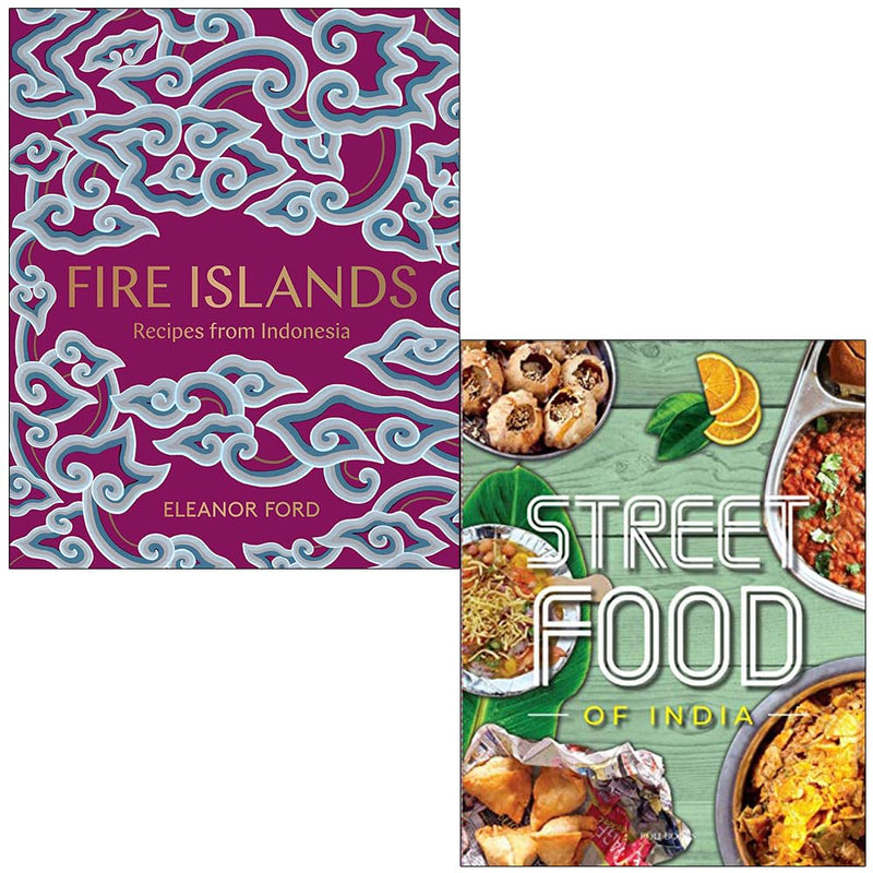Fire Islands & Indian Street Food 2 Books Collection Set by Eleanor Ford - Non Fiction - Mixed Format