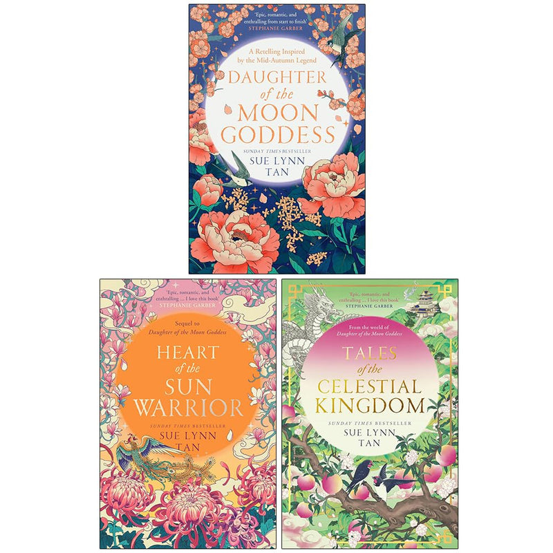 Celestial Kingdom Series Collection 3 Books Set By Sue Lynn Tan (Daughter of the Moon Goddess, Heart of the Sun Warrior & [Hardcover] Tales of the Celestial Kingdom) - The Book Bundle