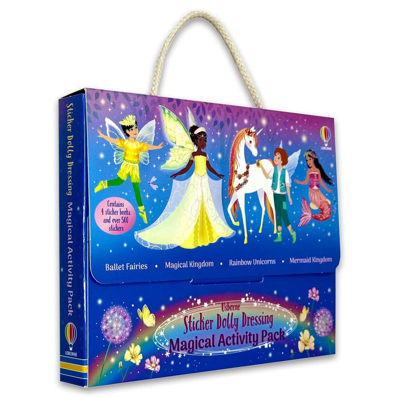 Sticker Dolly Dressing 4 Books Collection Box Set by Fiona Watt - Ages 7–9 - Paperback