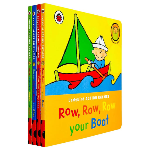 Ladybird Action Rhymes Collection 4 Books Bundle with Gift Journal - The Book Bundle