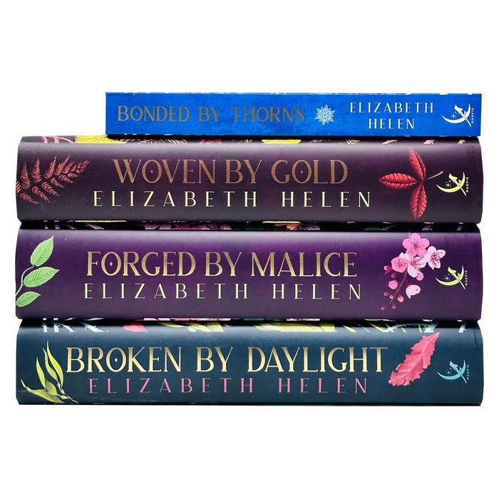 Beasts of the Briar Series 4 Books Collection Set By Elizabeth Helen (Bonded by Thorns, Woven by Gold, Forged by Malice and Broken) - The Book Bundle