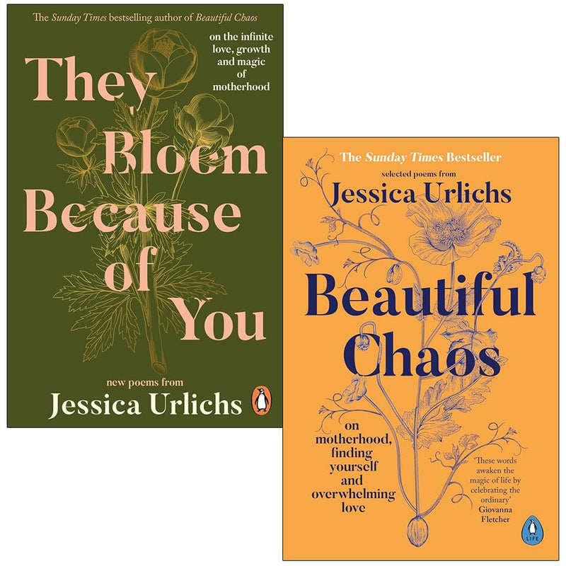 Jessica Urlichs Collection 2 Books Set (They Bloom Because of You and Beautiful Chaos) - The Book Bundle