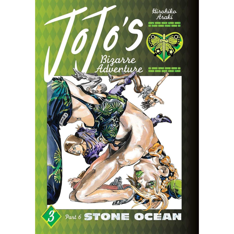 JoJo's Bizarre Adventure: Part 6 - Stone Ocean 5 Books Collection Set (Vol 1-5) - The Book Bundle