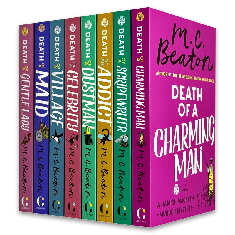 Hamish Macbeth Classic Mysteries 8 Books Collection Set by M.C. Beaton - Fiction - Paperback