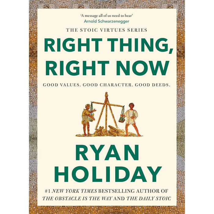 Ryan Holiday Collection 3 Books Set (Right Thing Right Now, Discipline Is Destiny & Courage Is Calling) - The Book Bundle