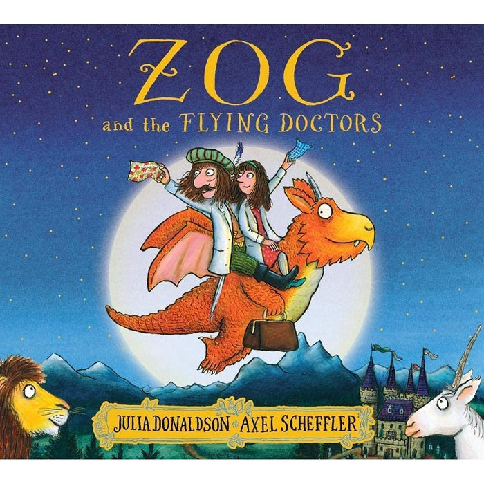 Julia Donaldson 5 Books Collection Set (Zog and the Flying Doctors, Tiddler, The Scarecrows' Wedding, Stick Man, The Ugly Five) - The Book Bundle