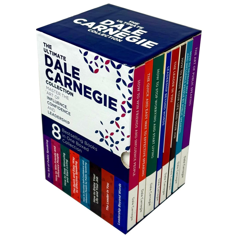 The Ultimate Dale Carnegie 8 Book Collection Box Set (Leadership Beyond Words, The Leader in You, The Art of Public Speaking & More) - The Book Bundle