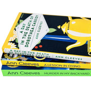 Inspector Ramsay Collection 3 Books Set by Ann Cleeves A Lesson in Dying,Murder - The Book Bundle