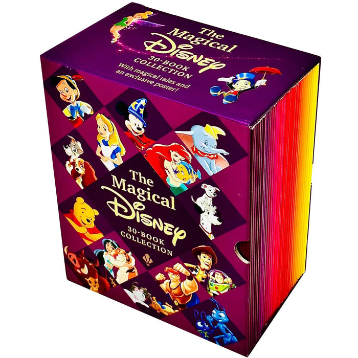 The Magical Disney 30 Books Collection Deluxe Boxed Set (Steamboat Willie,Snow White and the Seven Dwarfs) - The Book Bundle