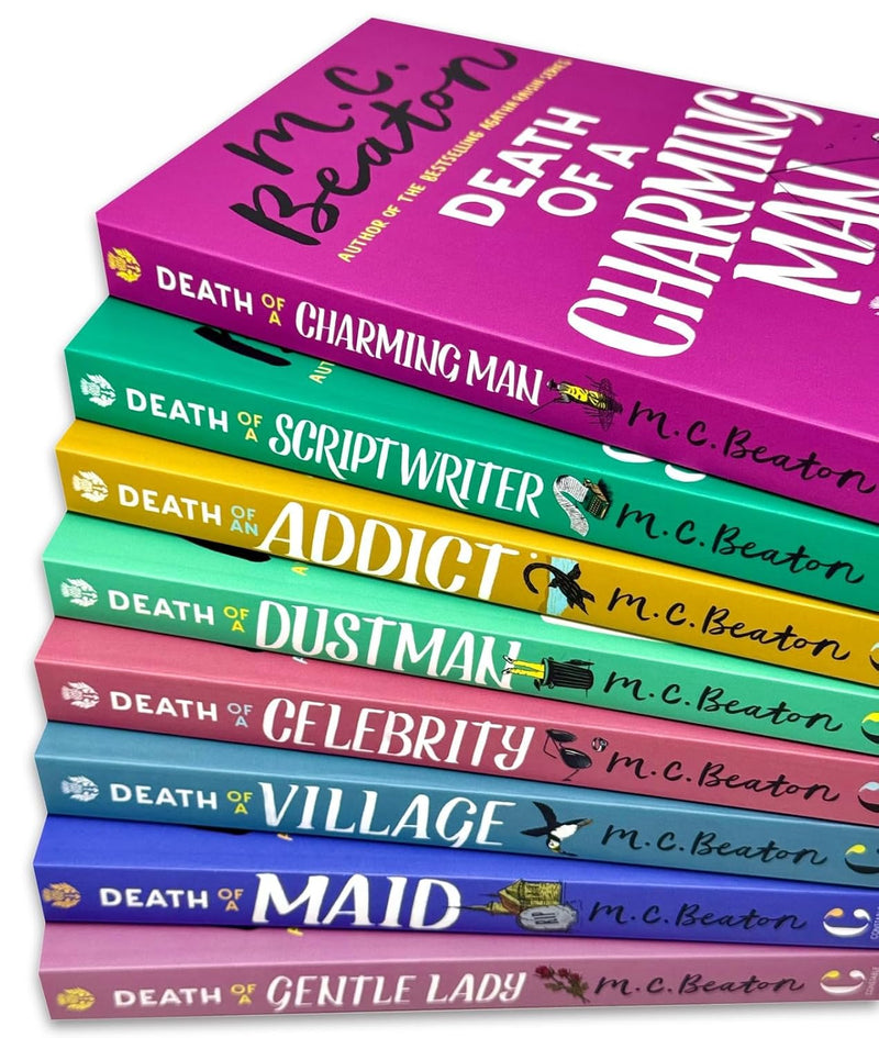 Hamish Macbeth Classic Mysteries 8 Books Collection Set by M.C. Beaton - Fiction - Paperback