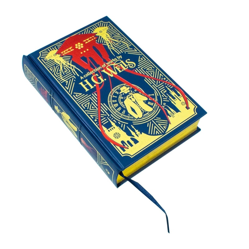 H.G. Wells:A Collection Of Works (Leather-bound) - The Book Bundle