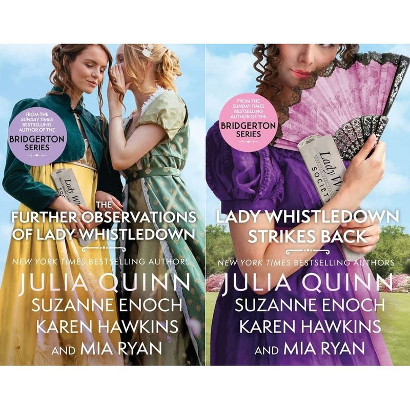 The Further Observations of Lady Whistledown and Lady Whistledown Strikes Back - 2 Book Set Collection - The Book Bundle