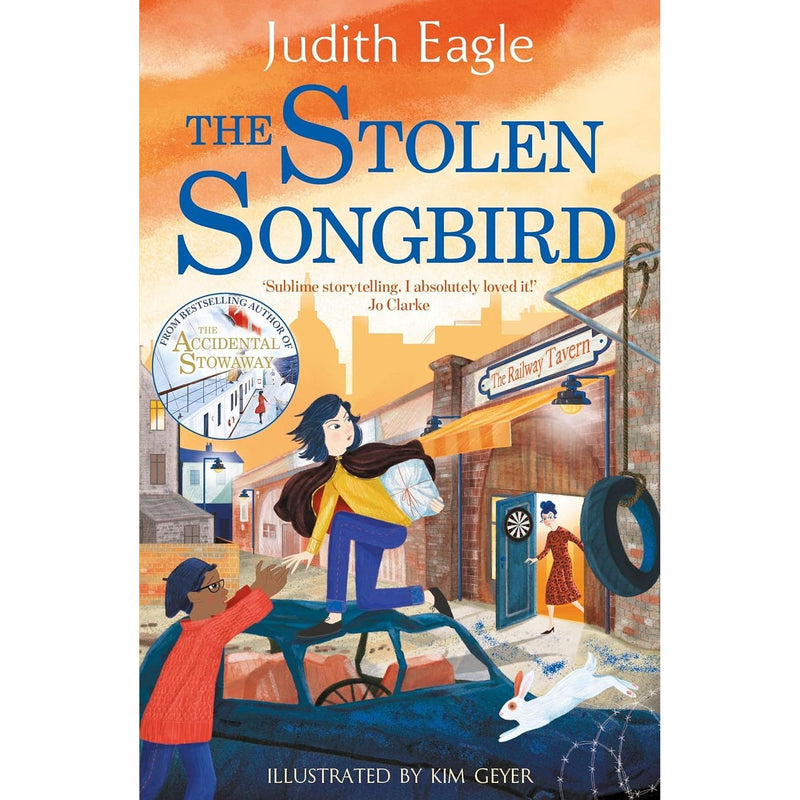 Judith Eagle Collection 5 Books Set(The Blitz Sisters ,The Great Theatre Rescue ,The Pear Affair ,The Accidental Stowaway & The Stolen Songbird) - The Book Bundle