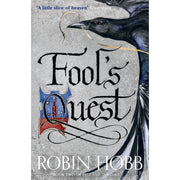Three-book collection of Fitz and the Fool series by Robin Hobb, hardcover editions published by HarperVoyager.
