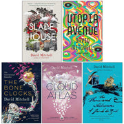 David Mitchell Collection 5 Books Set (Slade House, Utopia Avenue, The Bone Clocks, Cloud Atlas, The Thousand Autumns of Jacob de Zoet) - The Book Bundle