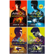 Andrew Lane AWOL Series 4 Books Collection Set (Agent Without Licence, Last Safe Moment, Last Boy Standing and Last Day on Earth) - The Book Bundle