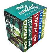 Stephen King Classic Collection box set with five Hodder Paperbacks featuring iconic Stephen King fiction books.
