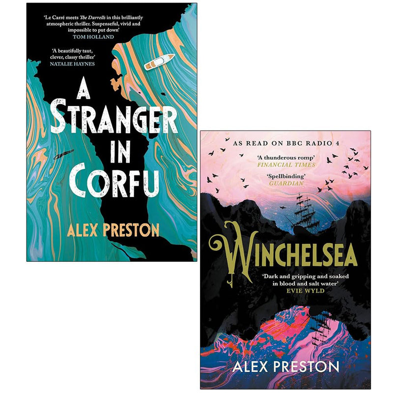 Alex Preston Collection 2 Books Set (A Stranger in Corfu & Winchelsea) - Fiction