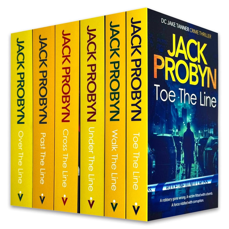 DC Jake Tanner Series 6 Books Collection Set by Jack Probyn - Crime Thriller - Paperback