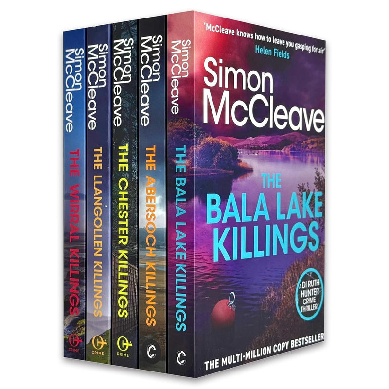 Di Ruth Hunter Series 18-22 5 Books Collection Set by Simon McCleave - Fiction - Paperback