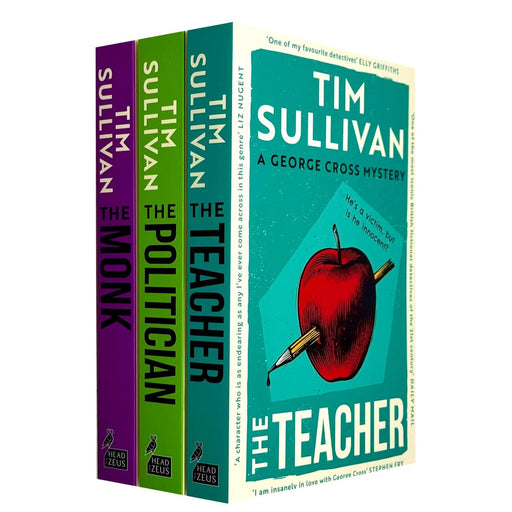 A DS Cross Thriller By Tim Sullivan 3 Books Collection Set (The Politician, The Monk and The Teacher) - The Book Bundle