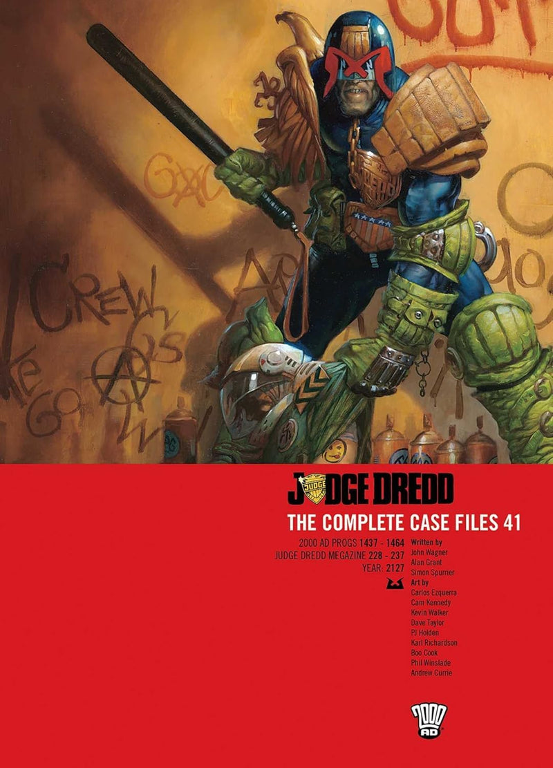 Judge Dredd Complete Case Files 5 Books Collection Set by John Wagner - Fiction - Paperback