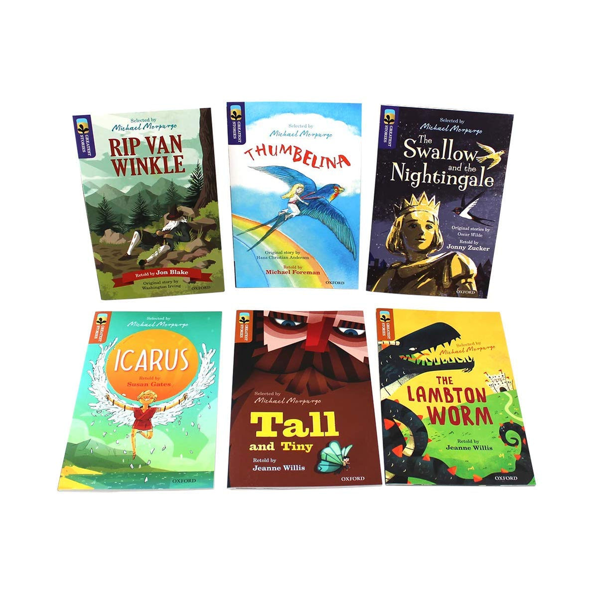 Oxford Reading Tree Greatest Stories Selected by Michael Morpurgo 14 ...