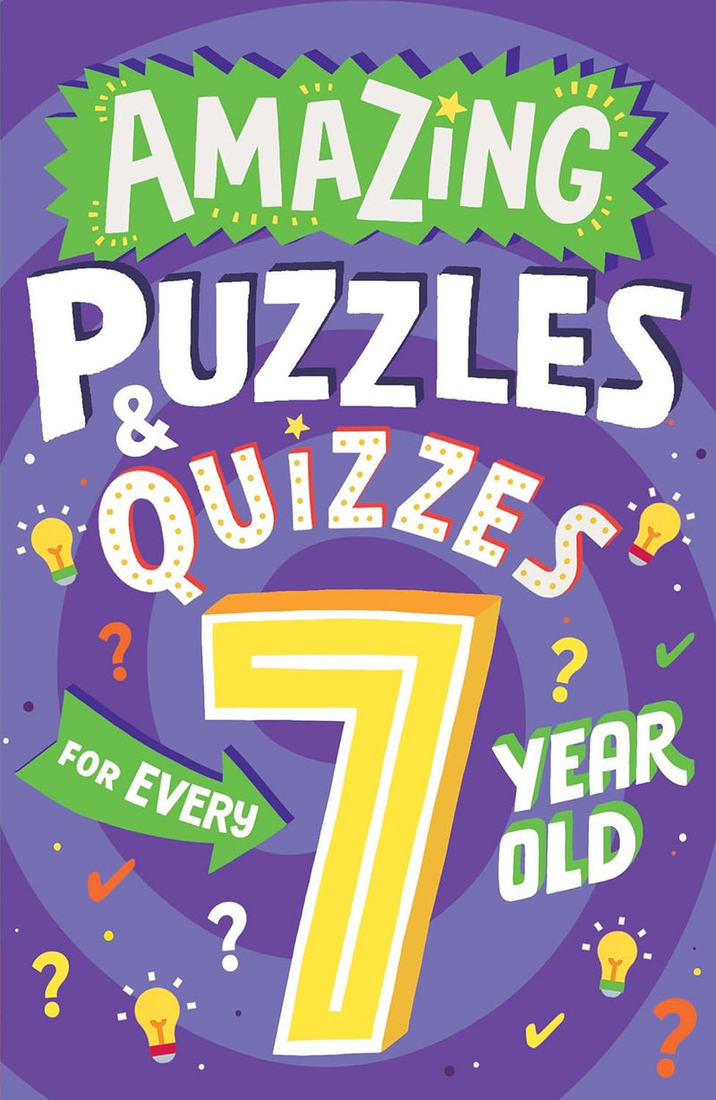 Amazing Facts & Puzzles for Kids 2 Books Collection Set - Non Fiction - Ages 7–9 - Paperback - The Book Bundle