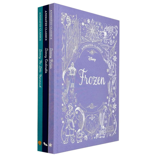 Disney Animated Classics 3 Books Collection Set By Lily Murray (The Little Mermaid, Frozen, Cinderella) - The Book Bundle