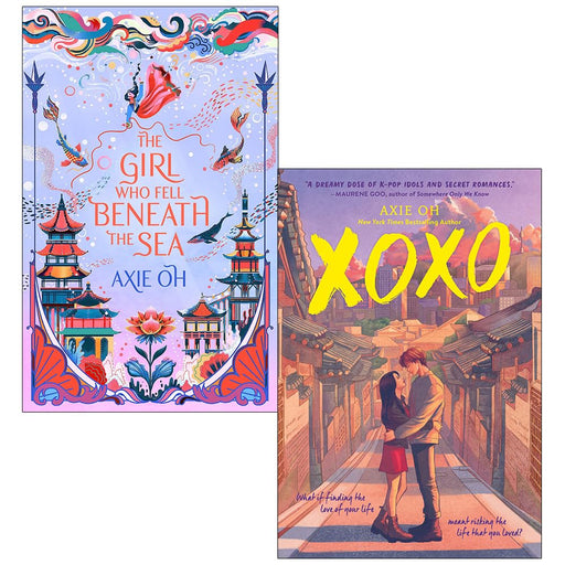 Axie Oh Collection 2 Books Set (The Girl Who Fell Beneath the Sea & XOXO) - The Book Bundle