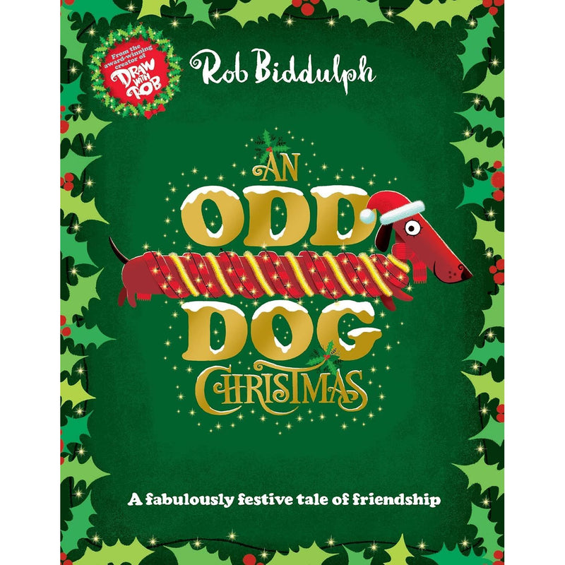 Rob Biddulph Collection of five paperback children’s books including My First Draw with Rob, Dinosaurs, Vehicles, and Christmas illustrations.