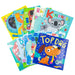 The Very Hungry Worry monster Behaviour & Emotions library 10 books set - The Book Bundle