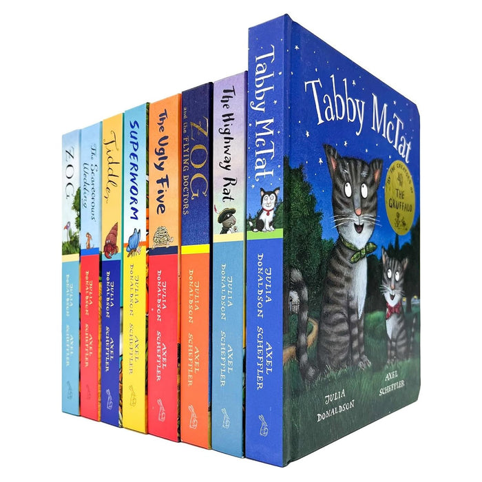 Julia Donaldson Gift Edition 8 Books Collection Set Superworm, The Ugly Five, Zog and the Flying Doctors - The Book Bundle