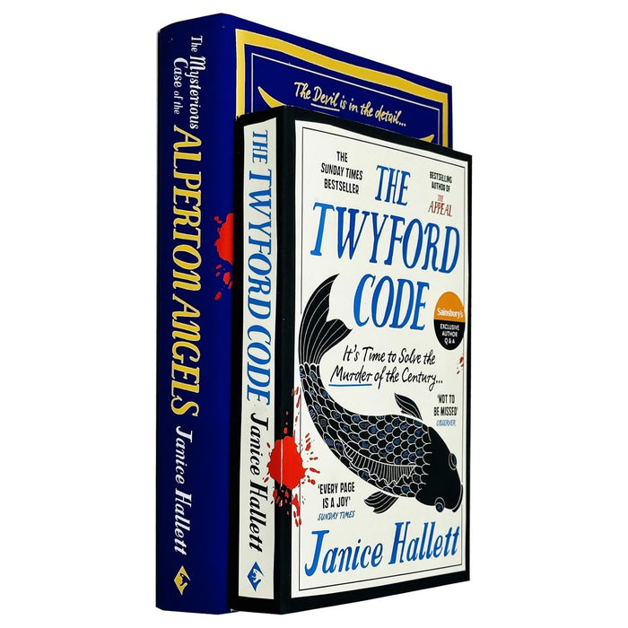 The Twyford Code & The Mysterious Case of the Alperton Angels By Janice Hallett Collection 2 Books Set - The Book Bundle