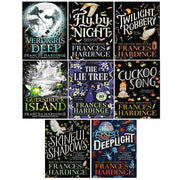 Frances Hardinge Collection 8 Books Set (Verdigris Deep, Fly By Night, Twilight Robbery, Gullstruck Island, The Lie Tree, Cuckoo Song, A Skinful of Shadows, Deeplight) - The Book Bundle