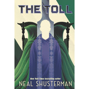Set of four Neal Shusterman Scythe series books including The Toll, Thunderhead, Scythe, and Gleanings by Walker Ltd.