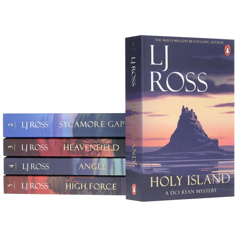 The DCI Ryan Mysteries 5 Books Volume 1-5 Collection Set by LJ Ross - Fiction - Paperback