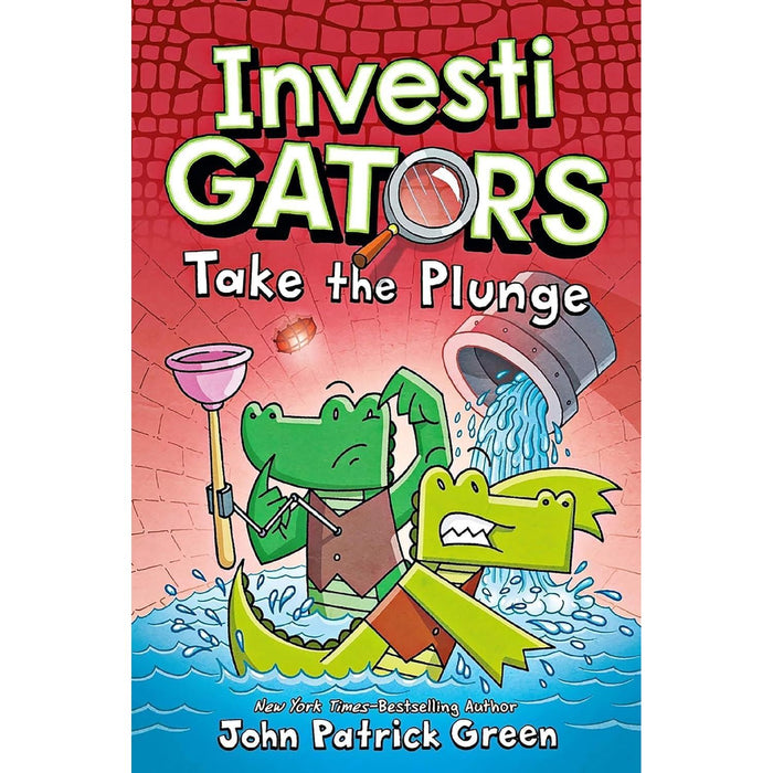 Investigators Series 8 Books Collection Set by John Patrick Green (InvestiGators, Take the Plunge, Off the Hook)