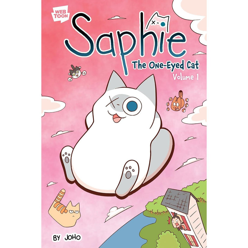 Saphie the One-eyed Cat Volume 1-2 Books Collection Set by Joho - The Book Bundle