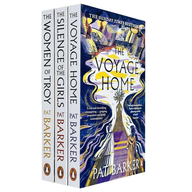 Women of Troy Series By Pat Barker Complete 3 Books Collection Set (The Silence of the Girls, The Women of Troy & The Voyage Home)