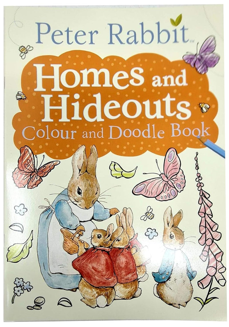 Peter Rabbit Colour And Doodle Book By Beatrix Potter 4 Books Collection Set - Fiction - Paperback - The Book Bundle