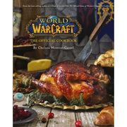 Set of two hardcover cookbooks: Doctor Who Official Cookbook and World of Warcraft Official Cookbook by Chelsea Monroe-Cassel and Joanna Farrow.