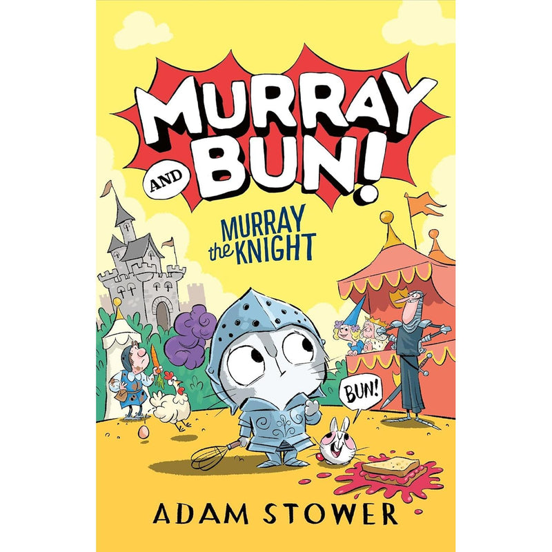 Murray and Bun Series 1-4 Books Collection Set by Adam Stower - Fiction - Paperback