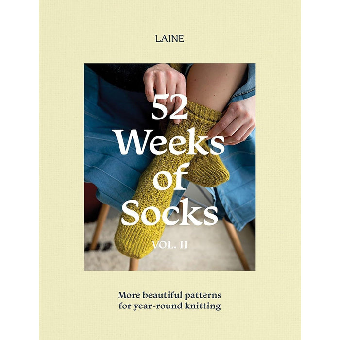 52 Weeks of Easy Knits & 52 Weeks of Socks Vol. II By Laine 2 Books Collection Set - The Book Bundle