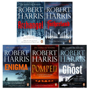 Robert Harris Series 5 Books Collection Set (Enigma, Fatherland, Archangel, Pompeii and The Ghost) - The Book Bundle