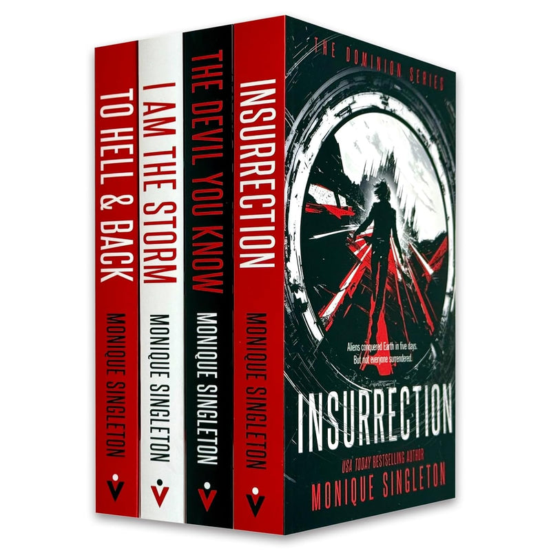 The Dominion Series 4 Books Collection Set By Monique Singleton - Fiction - Paperback