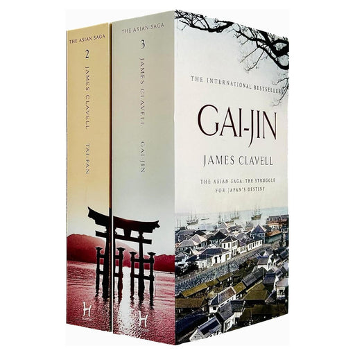James Clavell Asian Saga Collection 2 Books Set (Tai-Pan & Gai-Jin) - The Book Bundle