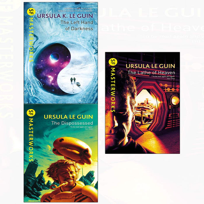 Left hand of darkness and dispossessed and lathe of heaven 3 books collection set - The Book Bundle